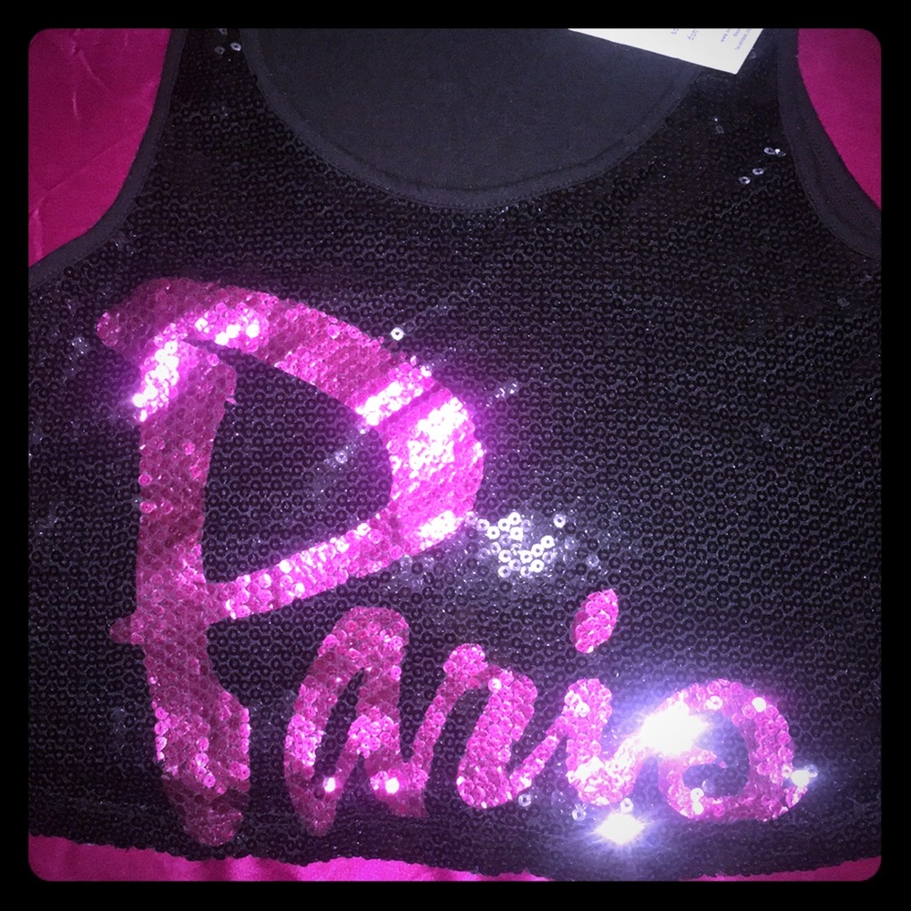 Paris crop top